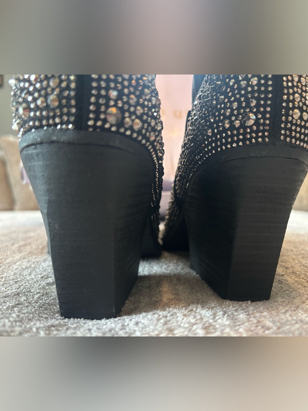 Madden Girl Apple Women’s Embellished Western Boots Black Size 10 - Picture 7 of 10
